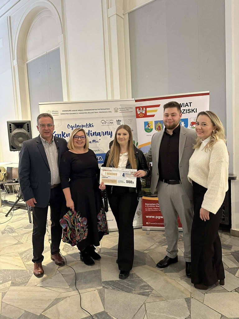 Zwycięstwo uczniów ZSZ nr 4 w ogólnopolskim konkursie kulinarnym [ZDJĘCIA]