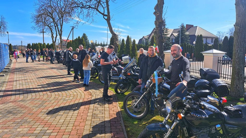 Zamiast ryku silnika – chwila refleksji. Wyjątkowa Motoświęconka w Kadzidle