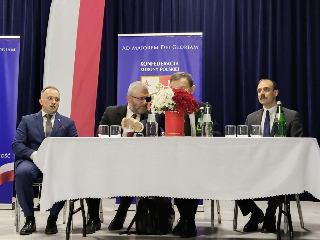 Grzegorz Braun w Goworowie. "Takie rzeczy mówimy, których inni nie mówią" [WIDEO, ZDJĘCIA]
