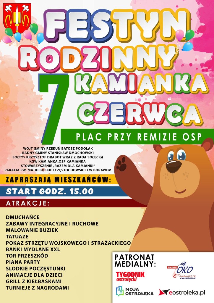 Festyn rodzinny w Kamiance już w niedzielę!