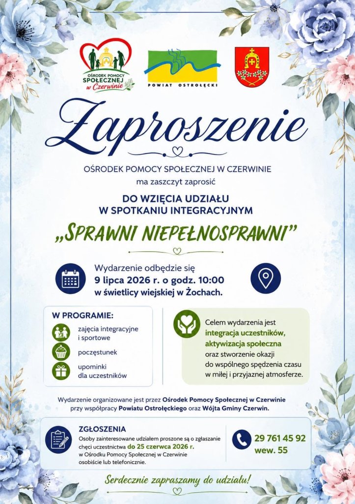 Spotkanie integracyjne „Sprawni Niepełnosprawni”. Sprawdź jak się zapisać