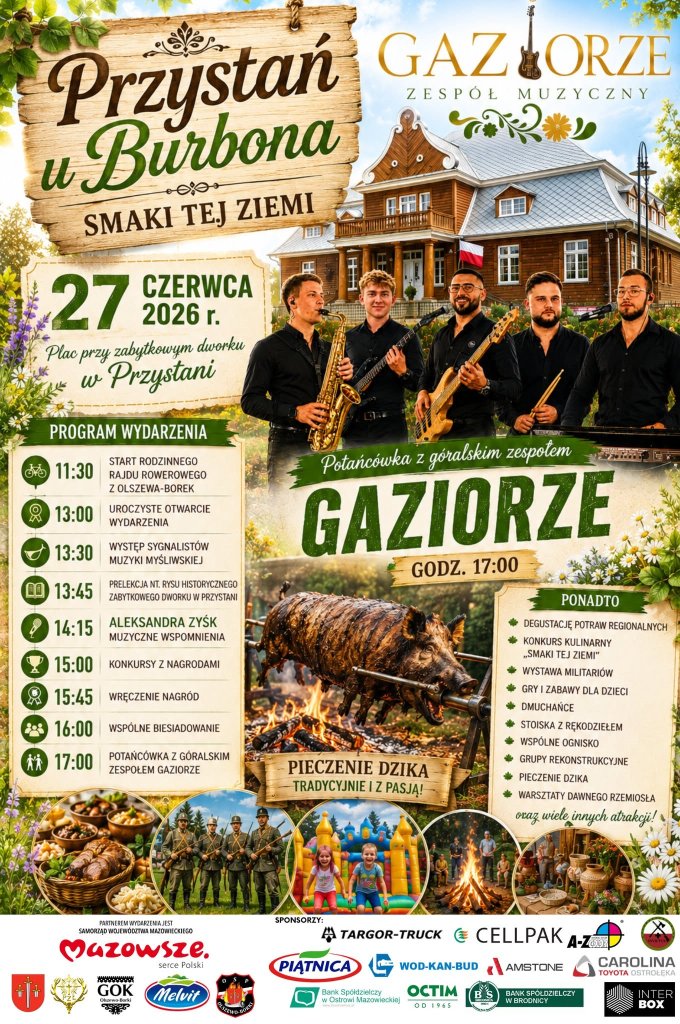 Smaki, historia i góralska potańcówka. Nadchodzi „Przystań u Burbona”!