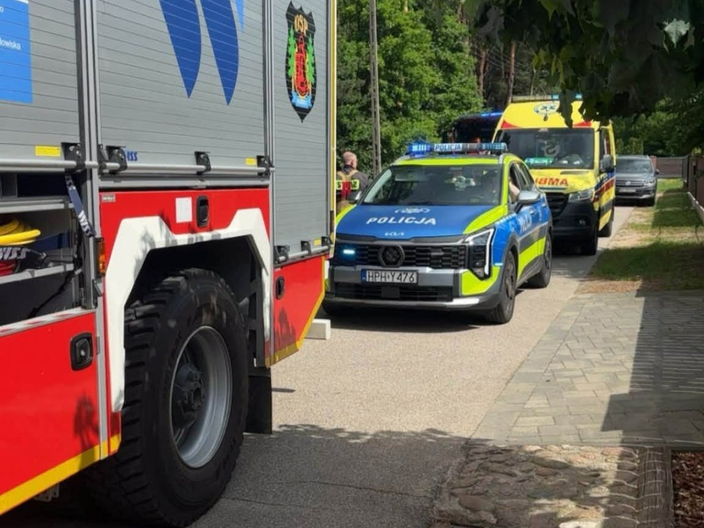 Paliwo i ogień to złe połączenie. 50-latek z Kadzidła przekonał się o tym boleśnie
