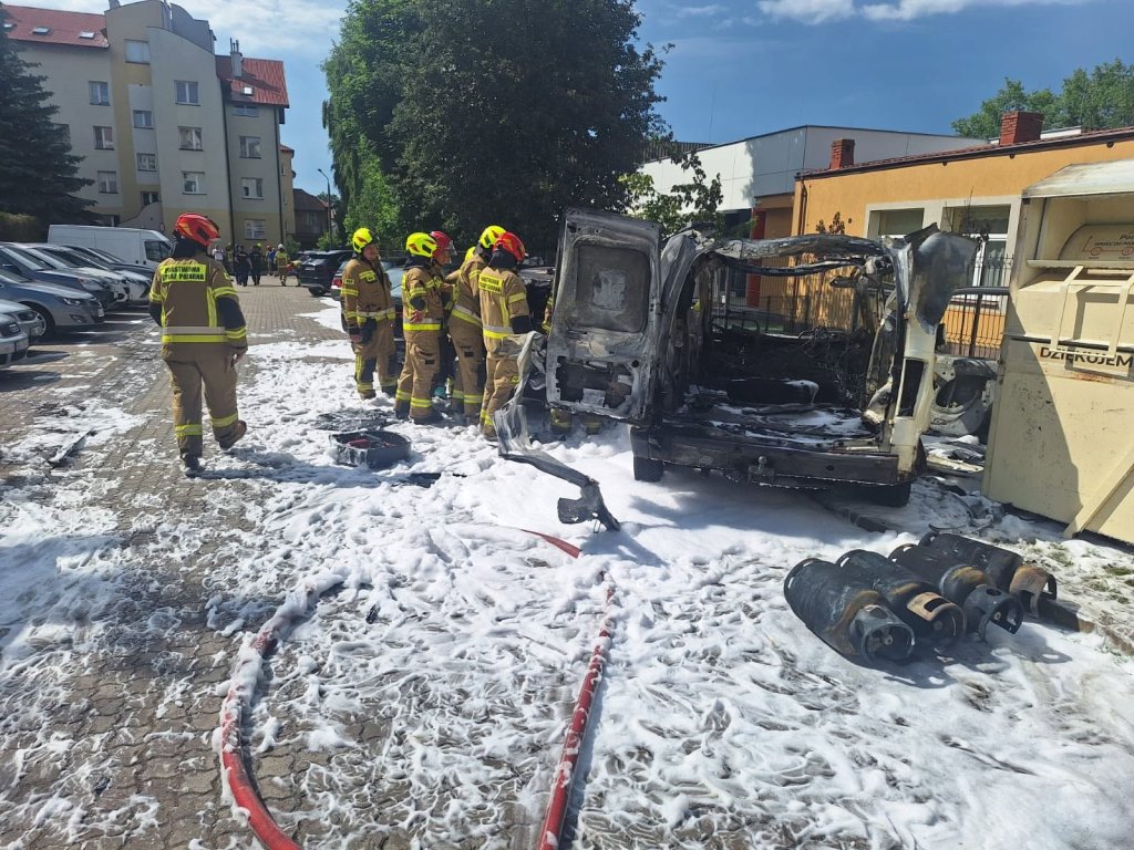 Chwile grozy u naszych sąsiadów. Weekendowy pożar i eksplozja! [ZDJĘCIA]