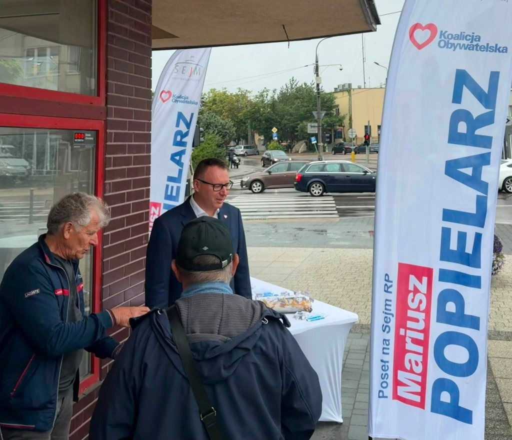 fot. FB/Mariusz Popielarz - poseł na Sejm RP