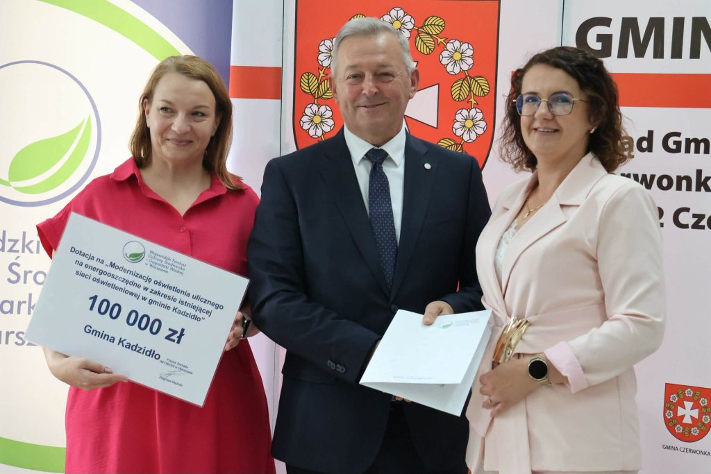 Mniejsze rachunki za prąd w gminie Kadzidło. Samorząd zdobył wsparcie na nowe oświetlenie [ZDJĘCIA]