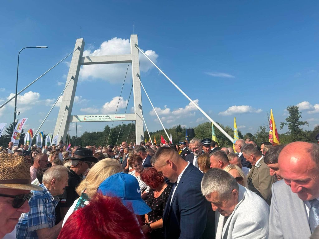 Nowy most na rzece Narew już otwarty! [ZDJĘCIA]