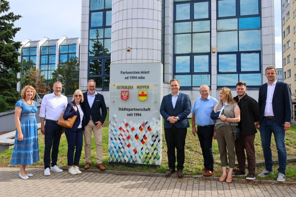 Trzy dekady partnerstwa i nowe perspektywy rozwoju. Delegacja z Meppen odwiedziła Ostrołękę