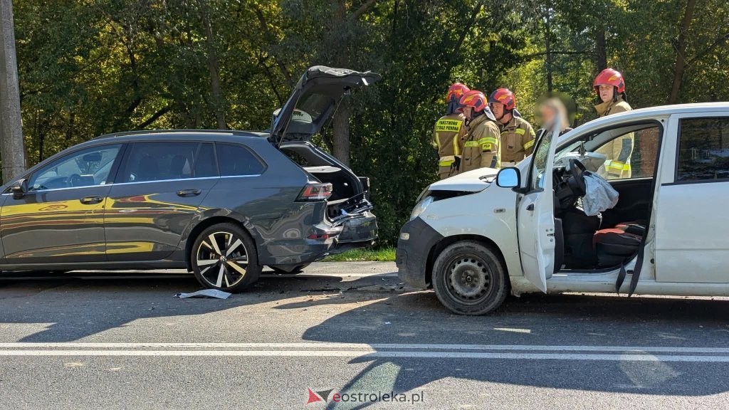 Poważny wypadek na Warszawskiej. Jedna osoba poszkodowana [ZDJĘCIA]