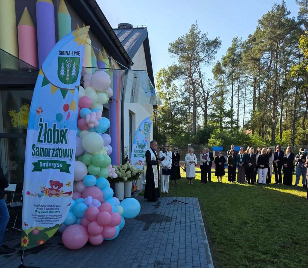 Nowy żłobek na Kurpiach. Najmłodsi z gminy Łyse mają swoje miejsce [ZDJĘCIA]