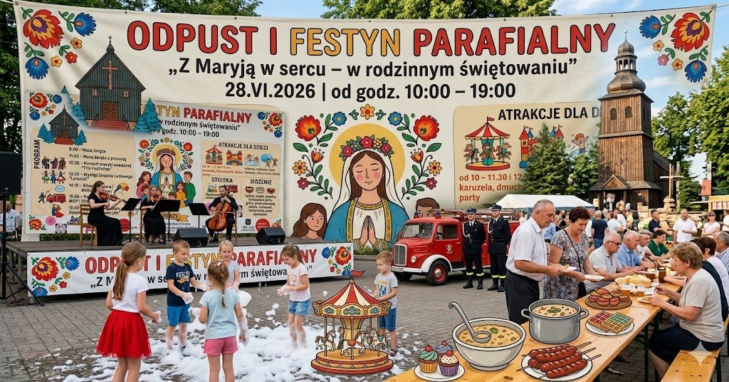 Odpust i festyn parafialny w Lelisie. Znamy szczegółowy program