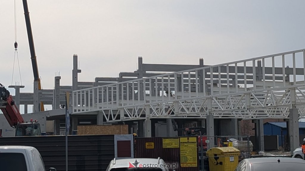 Nowe centrum handlowe w Ostrołęce coraz bliżej. Hanna Park rośnie w oczach! [WIDEO, ZDJĘCIA]