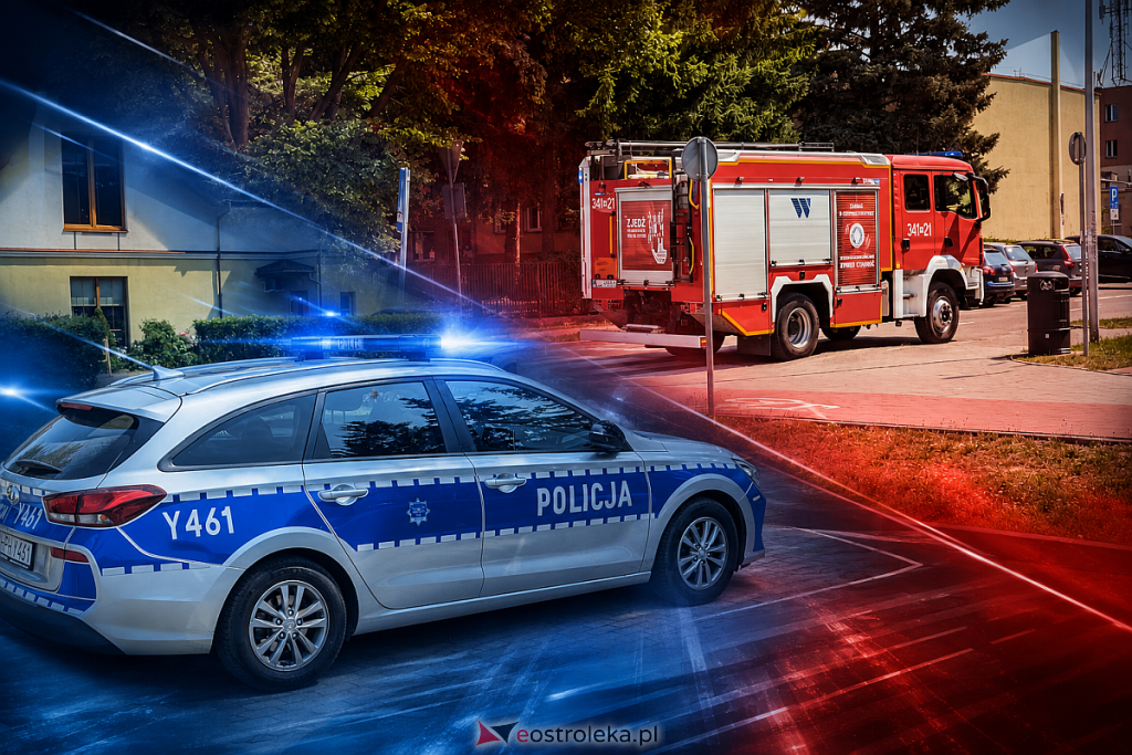 Kolejny alarm bombowy w Ostrołęce. Tym razem celem Wojskowe Centrum Rekrutacji [ZDJĘCIA]