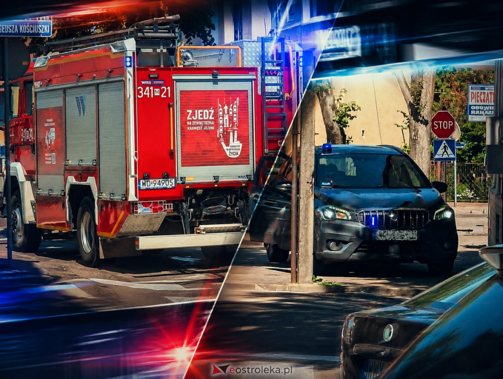 Znów postawili służby na nogi. Alarm bombowy w jednej z gminnych placówek pod Ostrołęką!