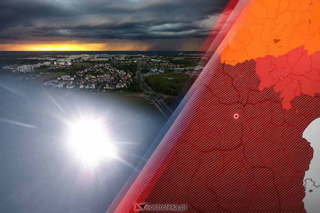 Alert III stopnia dla Ostrołęki! Będzie skrajnie niebezpiecznie!