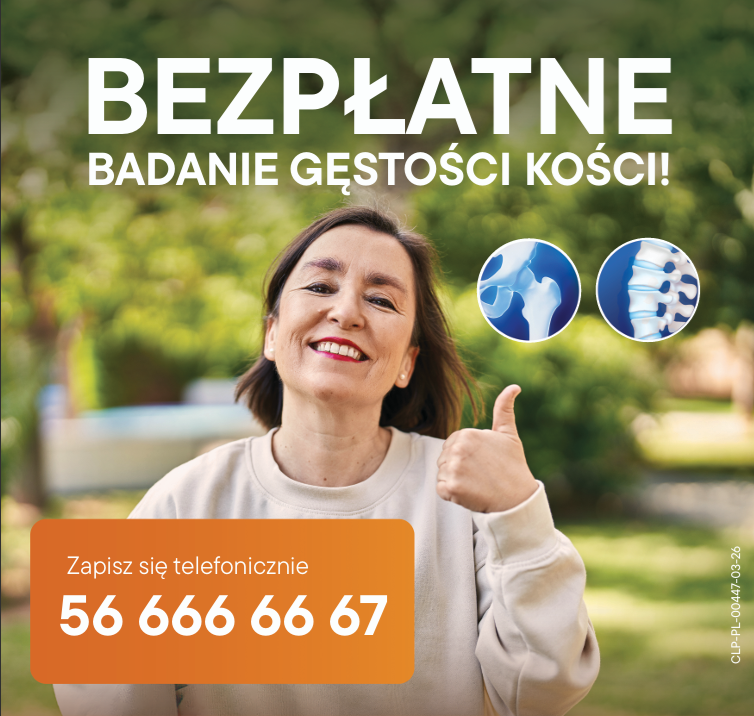 Zbadaj kości za darmo. Do Ostrołęki przyjedzie specjalny osteobus!