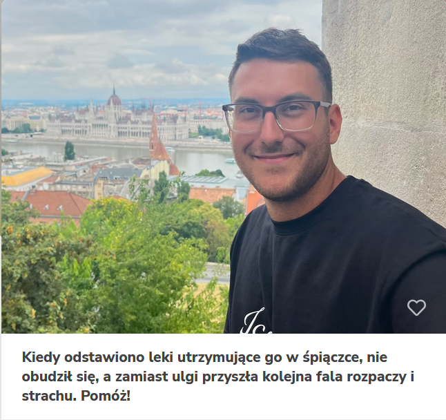 24-letni Dawid walczy o życie. Jedna sekunda zniszczyła wszystko!