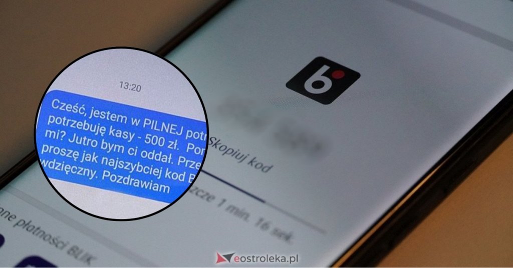 Uważaj na takie wiadomości! Możesz wpaść w kłopoty, niczym 45-latka z Ostrołęki!