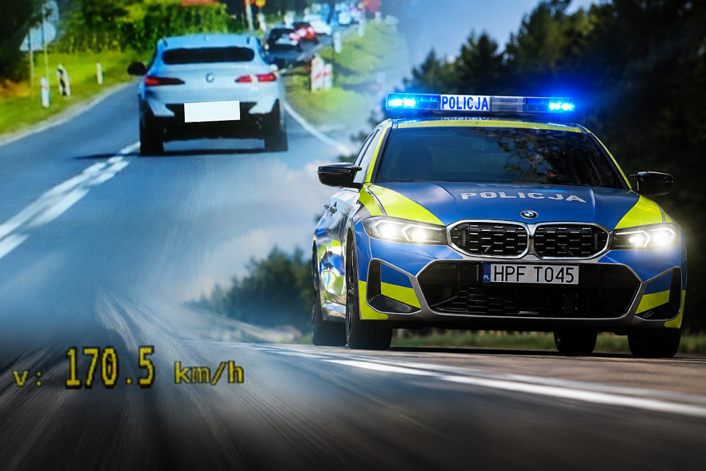 Piracka jazda na DK53. BMW miało na liczniku 170 km/h!