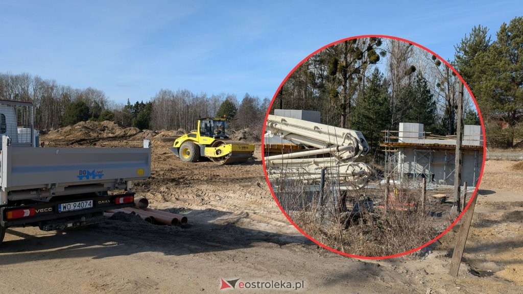 Pół roku wielkich zmian nad Narwią. Zaglądamy na plac budowy południowej obwodnicy i mostu! [WIDEO, ZDJĘCIA]