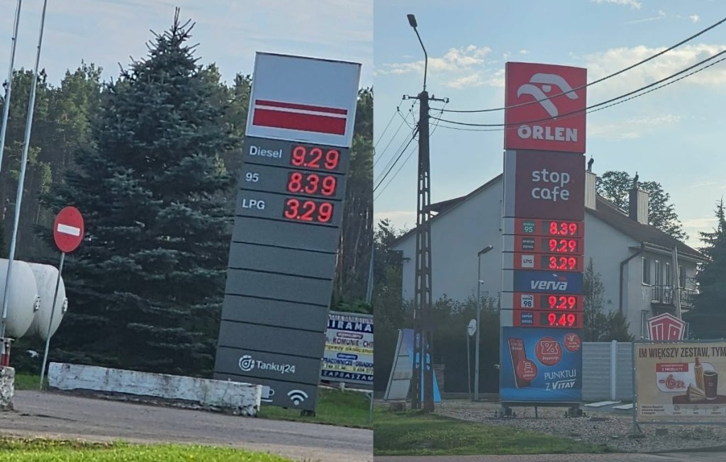 Stacje grozy w regionie. Ceny paliw biją kolejne rekordy. Diesel po 9,29 zł!
