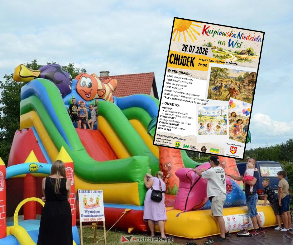 Chudek zaprasza na święto folkloru. Będą koncerty, Piana Party i potańcówka!