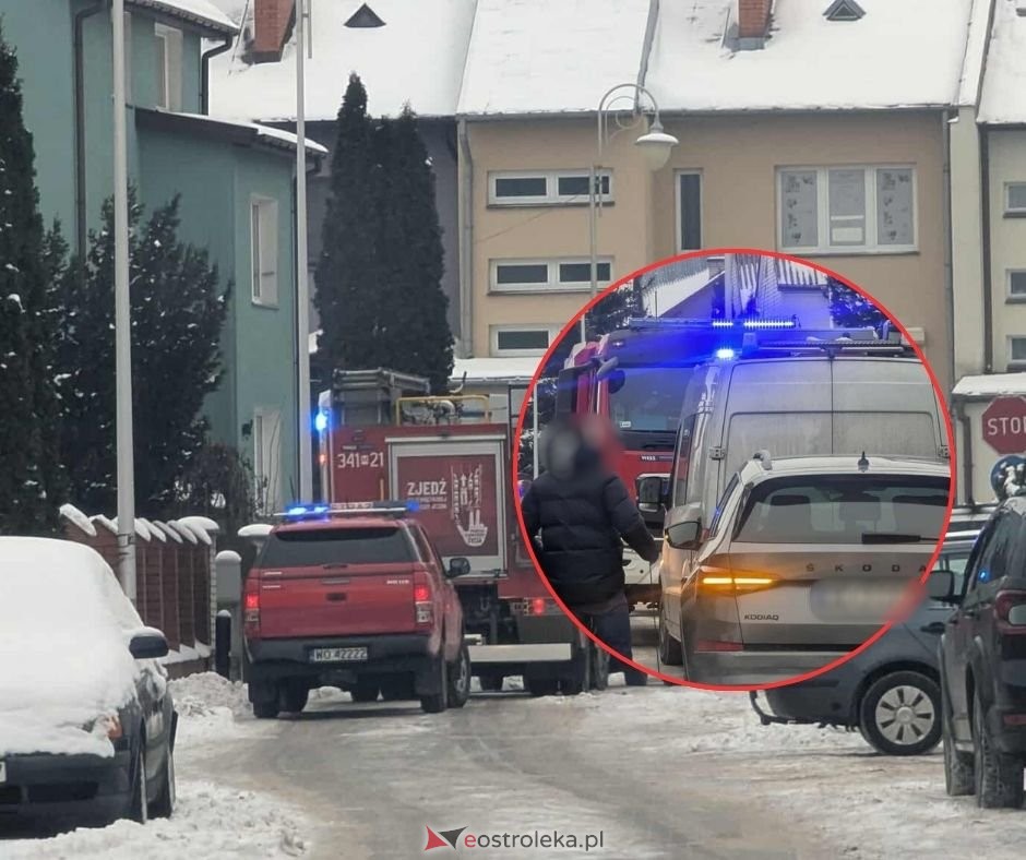 PILNE: Wielka mobilizacja służb w Ostrołęce. Zagrożenie wybuchem w Śródmieściu [ZDJĘCIA]