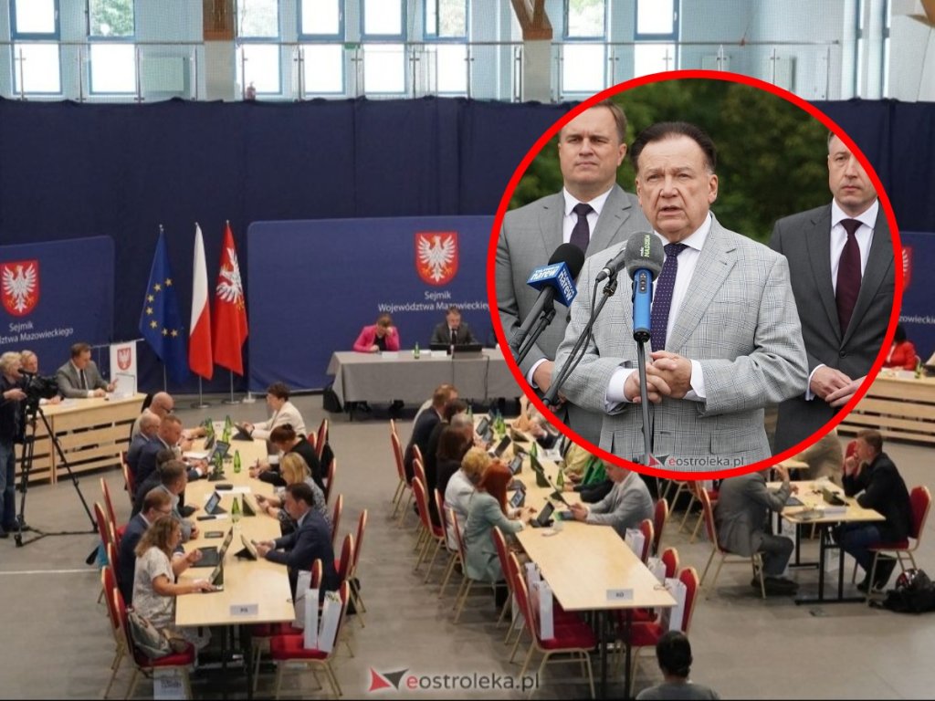 Sejmik w Ostrołęce. Marszałek Struzik podsumował 27 lat współpracy [ZDJĘCIA]