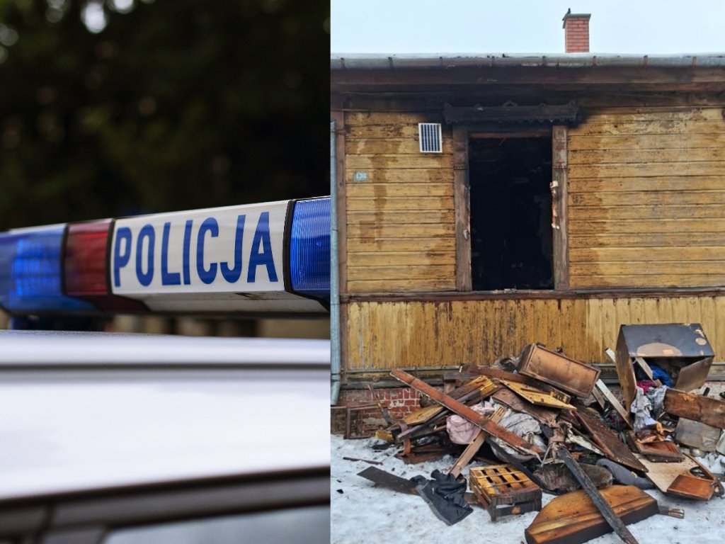 Tragiczny finał nocnego pożaru. 46-latek nie żyje