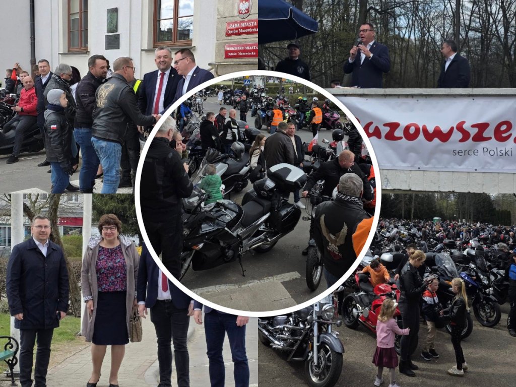 Poseł Popielarz otworzył sezon motocyklowy! "Wspaniała atmosfera" [ZDJĘCIA]