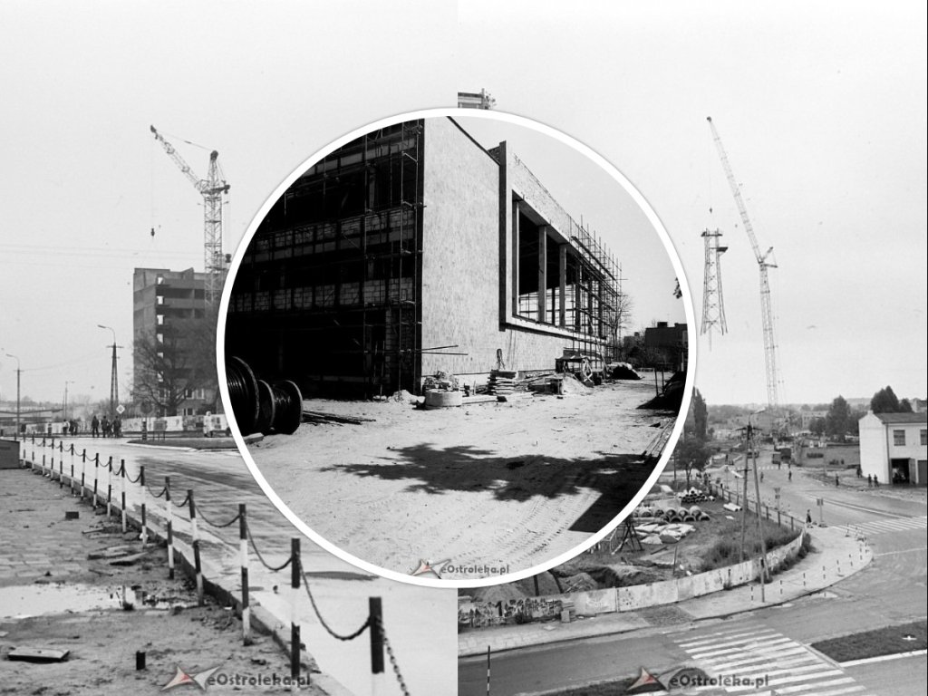 Tak budowano symbole miasta. Archiwalne kadry z lat 70. ZOBACZ ZDJĘCIA