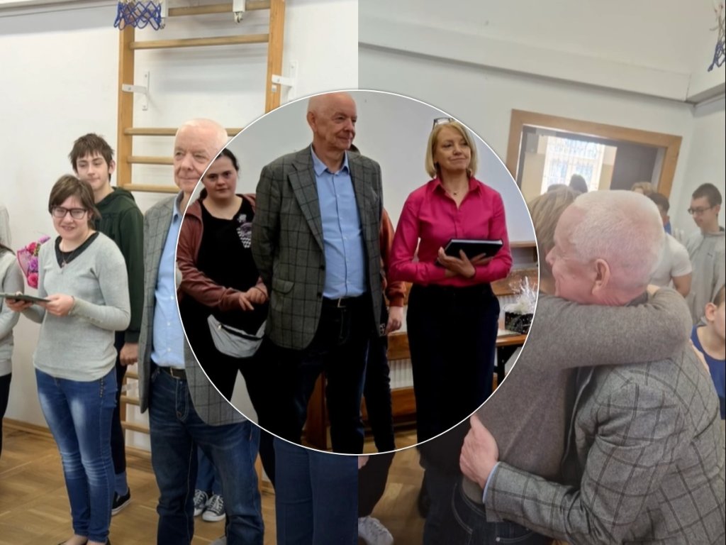 Wzruszający moment i wyjątkowe pożegnanie. "Filar szkoły, serce internatu"