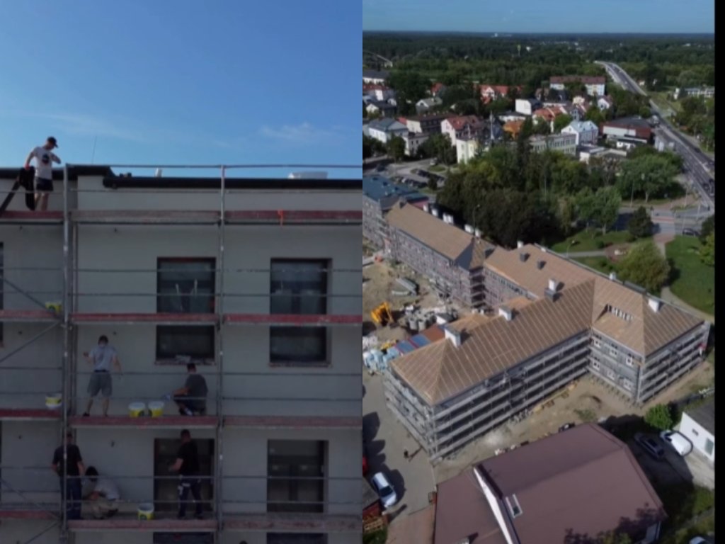 kadr z nagrania FB/Paweł Niewiadomski
