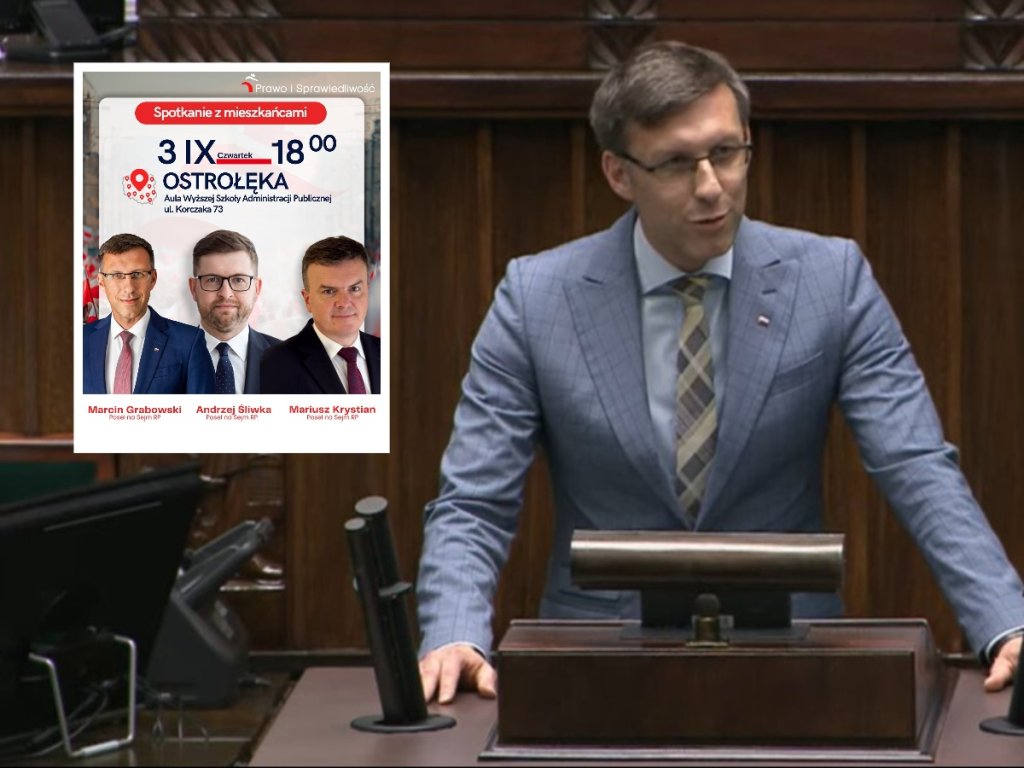 Grabowski, Śliwka, Krystian. Posłowie PiS spotkają się z mieszkańcami Ostrołęki