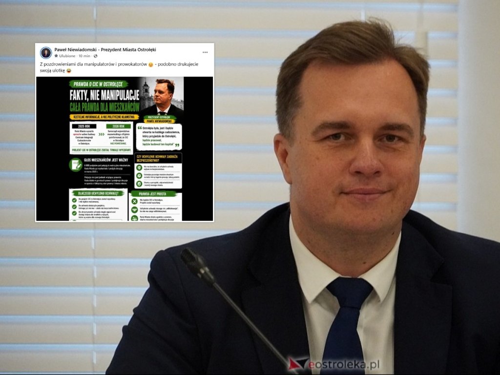 Prezydent Ostrołęki o Centrum Integracji Cudzoziemców. „Fakty, nie manipulacje”