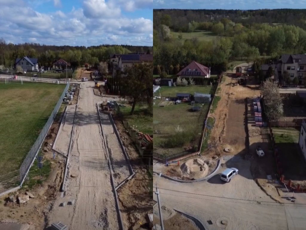 Trzy ulice w budowie. Zobacz, jak wygląda postęp prac [WIDEO]