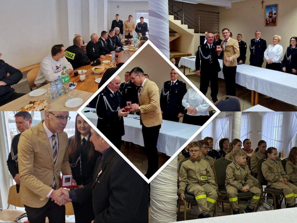 Poseł Grabowski na zebraniach OSP. Medale sejmowe dla zasłużonych [ZDJĘCIA]