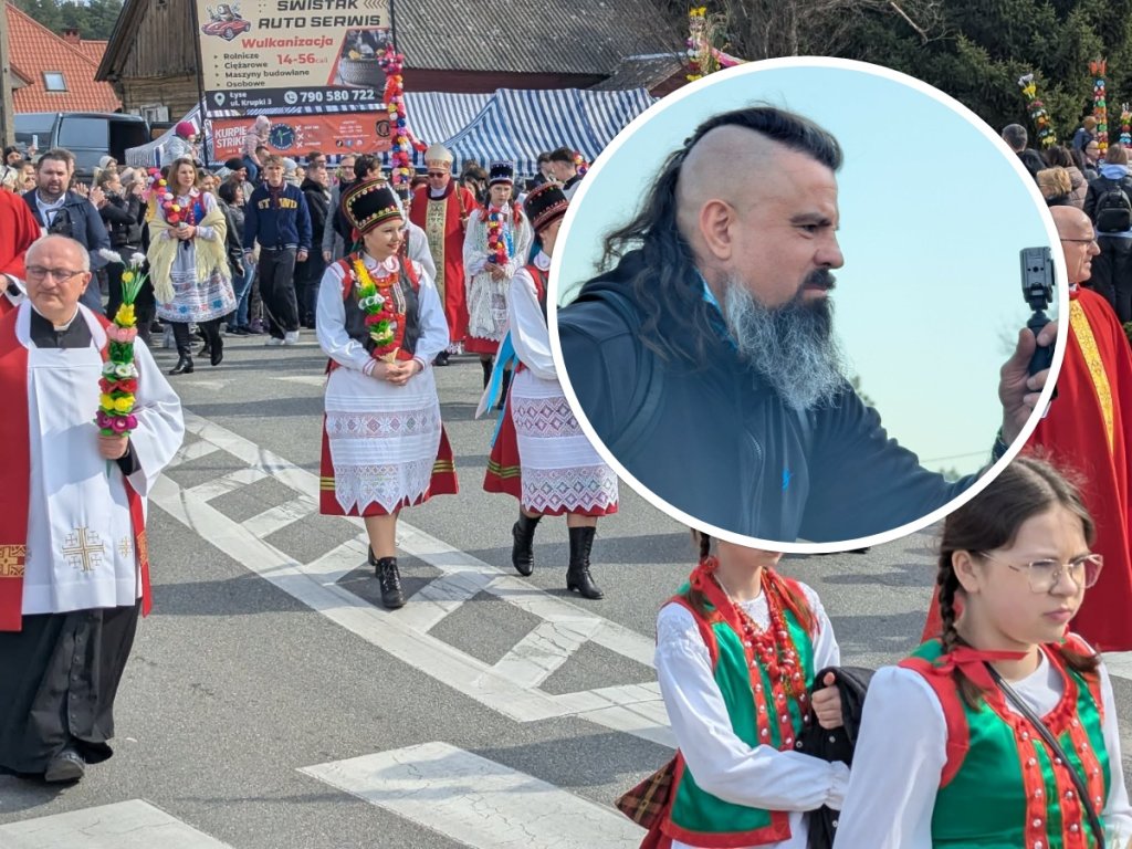 Niezwykły gość na Kurpiach. Urodził się w Australii, kocha Polskę! [WIDEO, ZDJĘCIA]