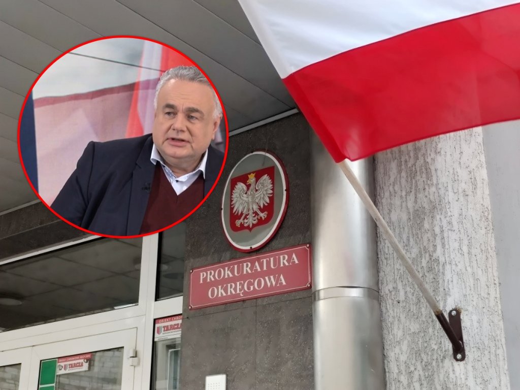 Prezes TV Republika zeznawał w prokuraturze w Ostrołęce. "Piękne miasto!" [WIDEO]