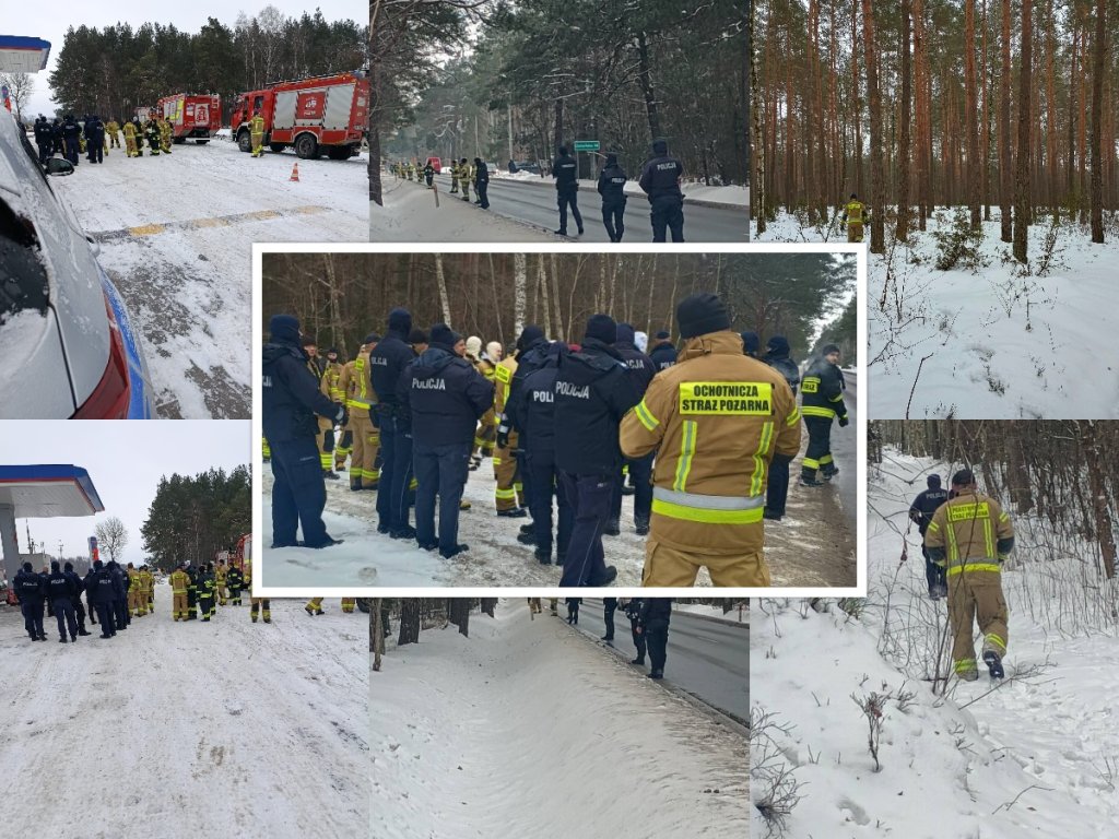 Pełna mobilizacja służb. Trwa wyścig z czasem. Akcja poszukiwawcza [ZDJĘCIA]
