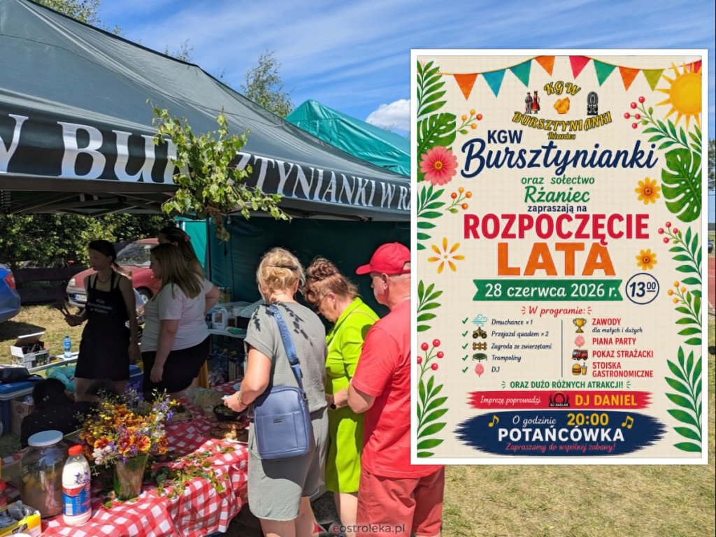 Rozpoczęcie Lata w Rżańcu! Bursztynianki zapraszają na rodzinny festyn