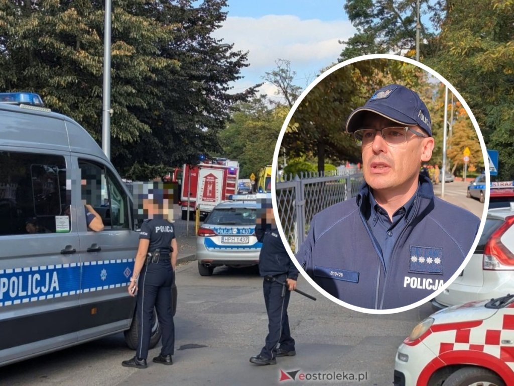 Panika na grupach wśród młodzieży. Policja apeluje po ataku w ostrołęckiej szkole
