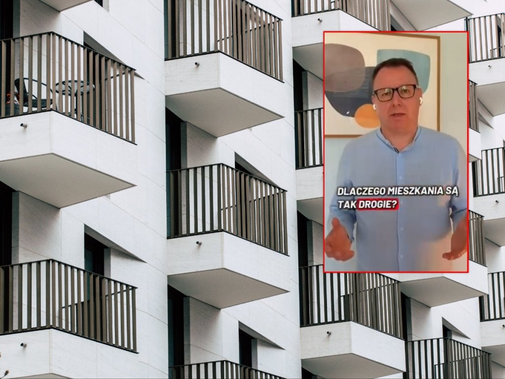 "Dlaczego mieszkania są tak drogie?". Popielarz: Koniec z tym [WIDEO]