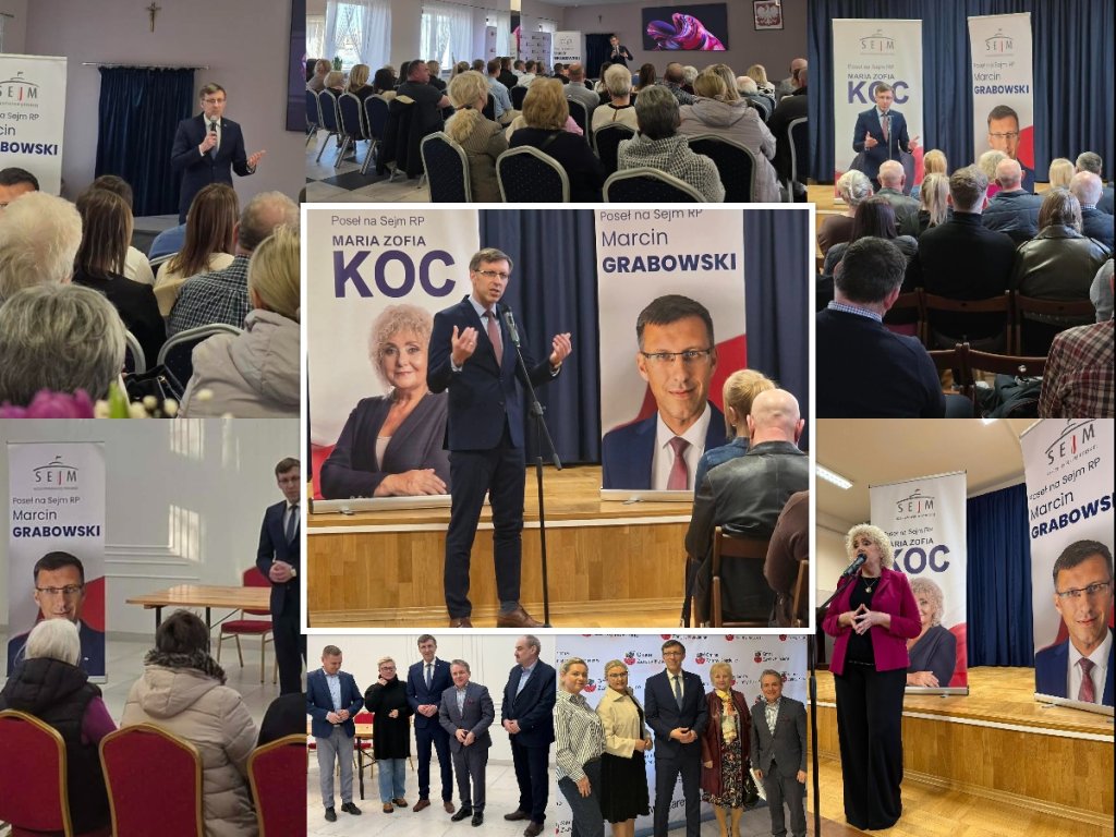 Poseł Grabowski spotyka się z mieszkańcami regionu. „Czas Polski" [ZDJĘCIA]
