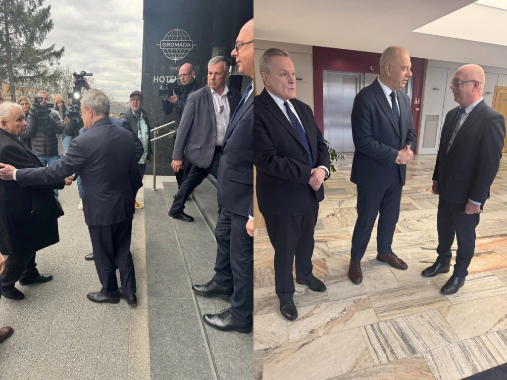 Starosta Liżewski na konferencji PiS. „Powrócimy do CPK, cierpliwości"