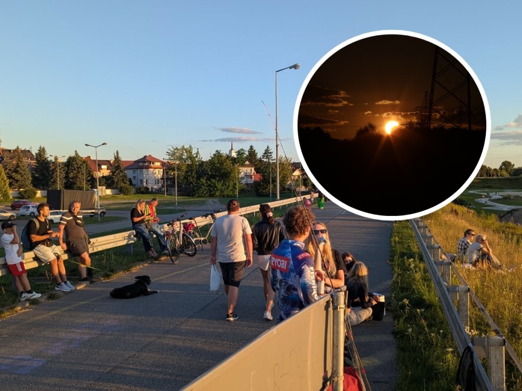 Zaćmienie słońca. Niebo przygotowało wyjątkowy spektakl [WIDEO, ZDJĘCIA]