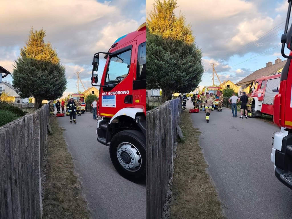 Niespokojna sobota na drogach. Wypadek motocyklisty w Ponikwi Małej [ZDJĘCIA]