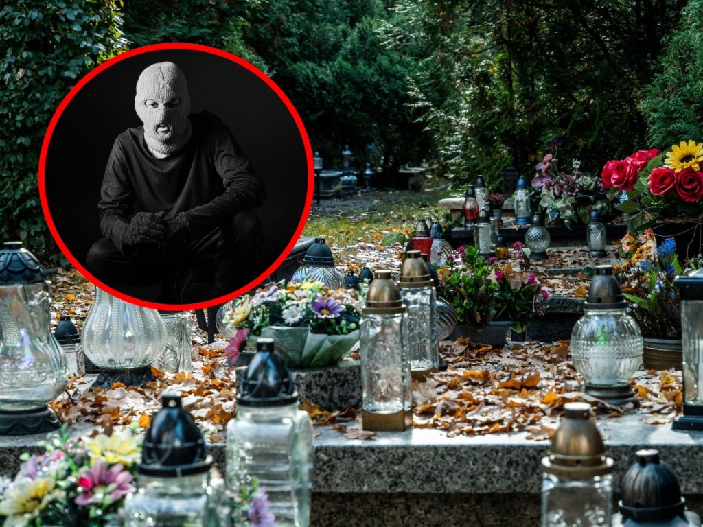Złodzieje na cmentarzach. Jak nie stracić torebki i telefonu przy grobie bliskich?