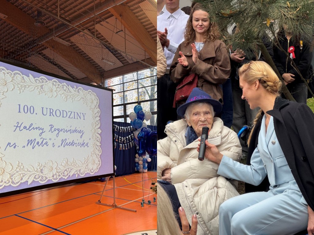 Setne urodziny Pani Haliny Rogozińskiej. ZUS przyznał świadczenie honorowe uczestniczce Powstania Warszawskiego