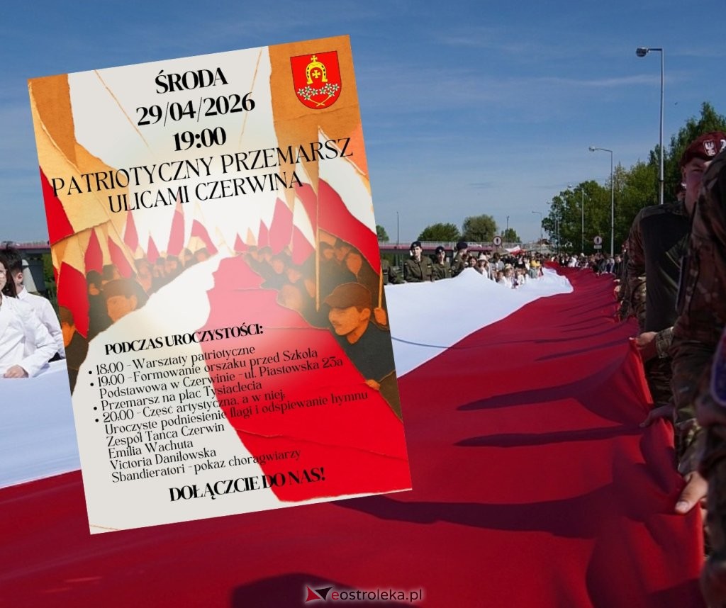 Dołącz do morza flag! Sbandieratori, lokalne talenty i wielki orszak w Czerwinie